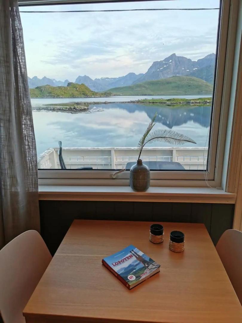 Panoramic Seaview Cabin For Two Persons By The Sea Hovdan Eksteriør bilde